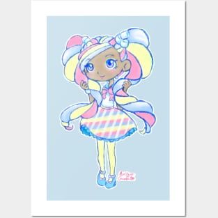 Cute Kawaii Marsha Mello Shopkins Shoppies Doll Art Posters and Art